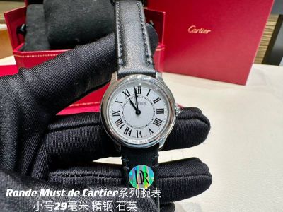 Cartier Ronde Must Swiss Movement 36/29mm in Diameter Watch